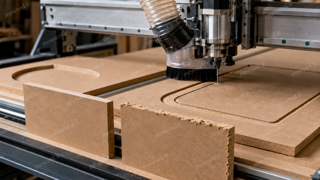 جلوگیری از لب‌پریدگی MDF در CNC؛ راهنمای عیب‌یابی